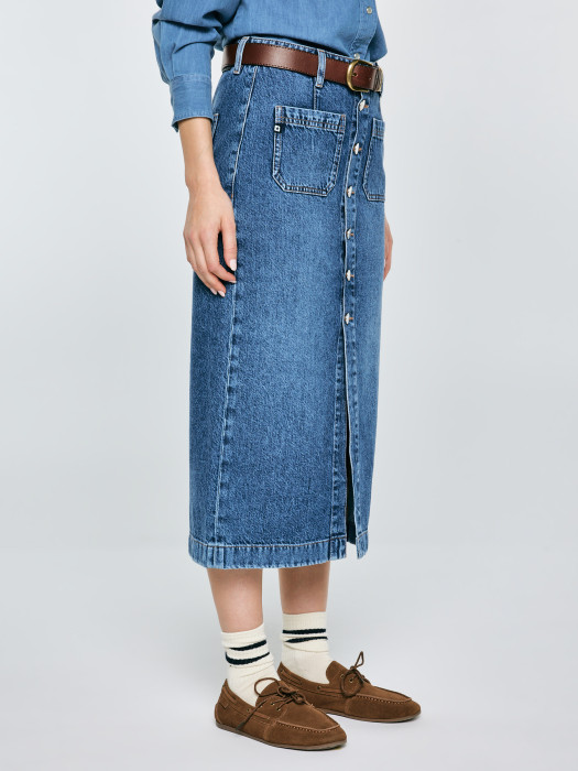 Dámska džínsová sukňa GAIA 627